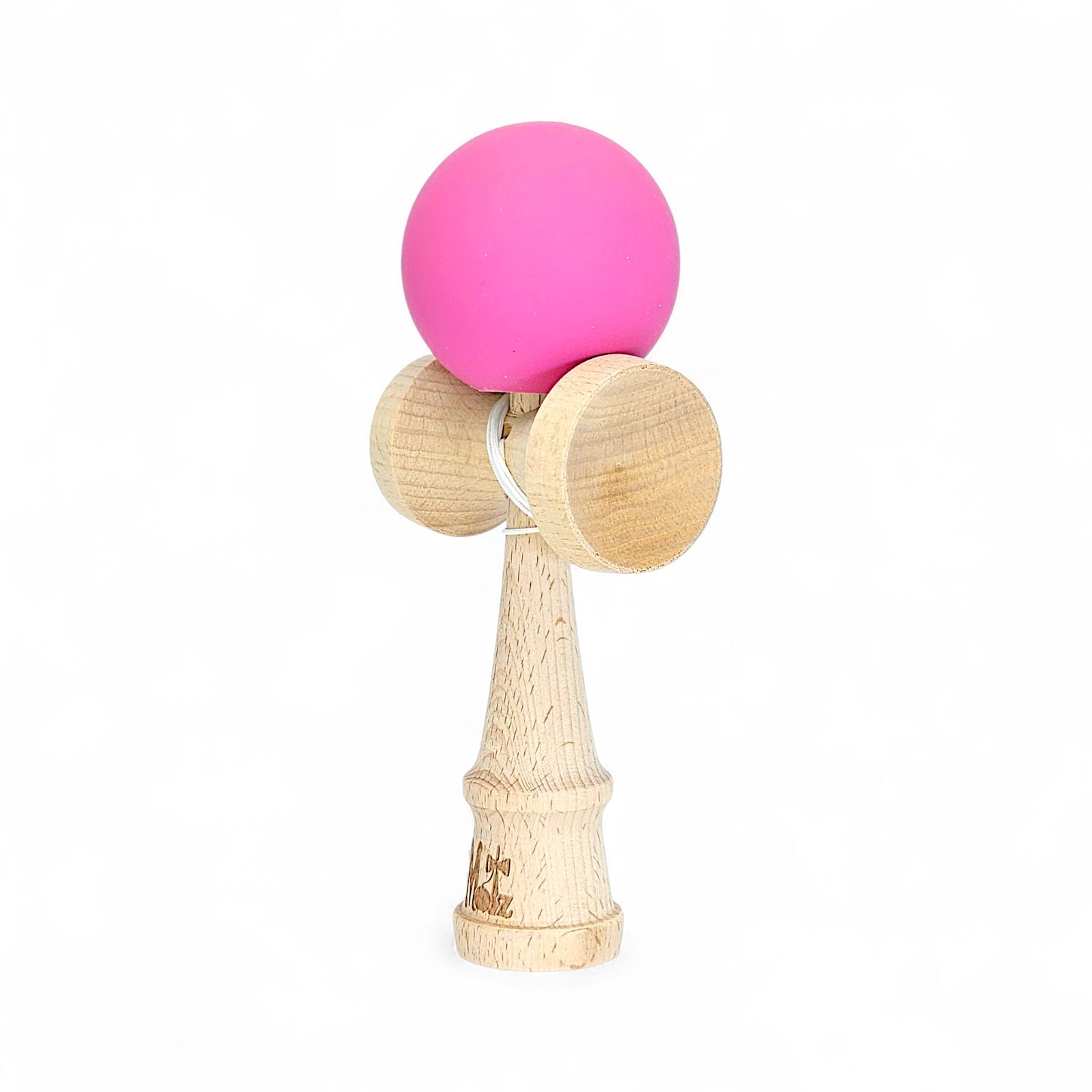 Kendama Motz solid RUBBER roz Originala