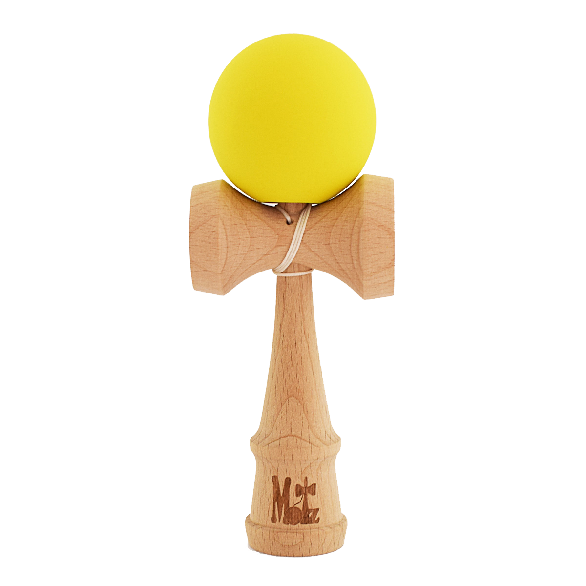 Kendama Motz Solid RUBBER galben Originala